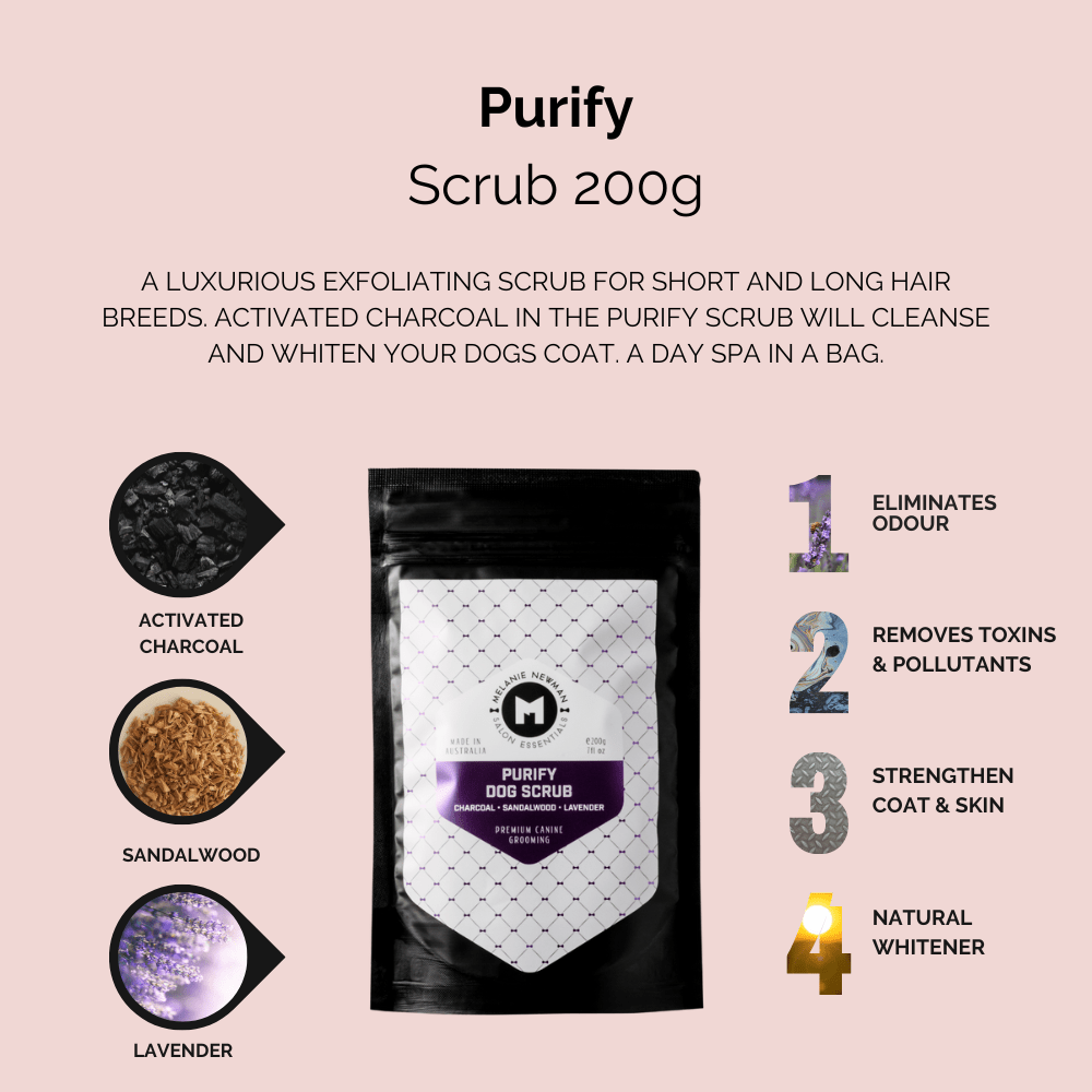 Melanie Newman Salon Essentials | Purify Dog Scrub 200 G – Melanie