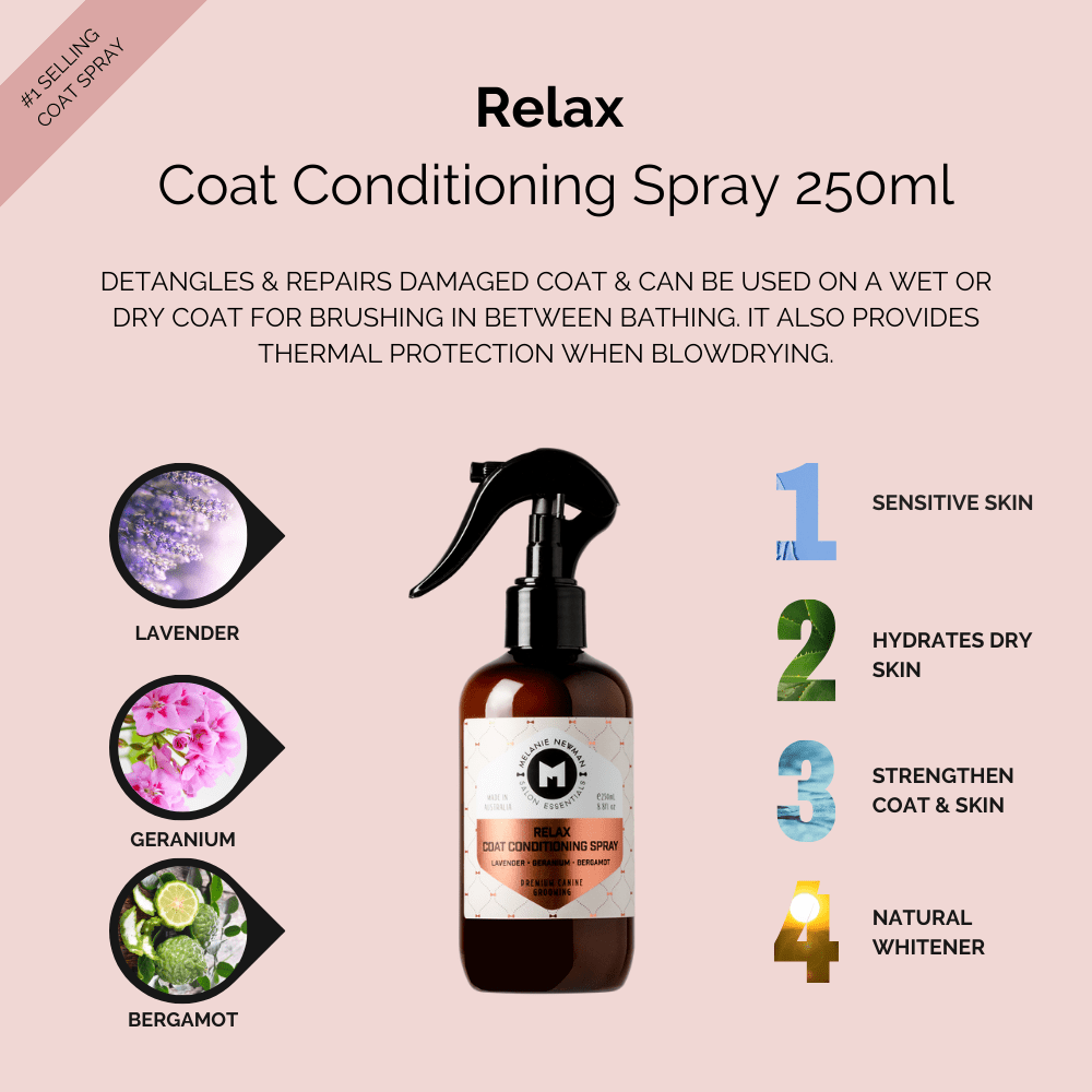 Melanie Newman Salon Essentials | Relax Coat Conditioning Spray