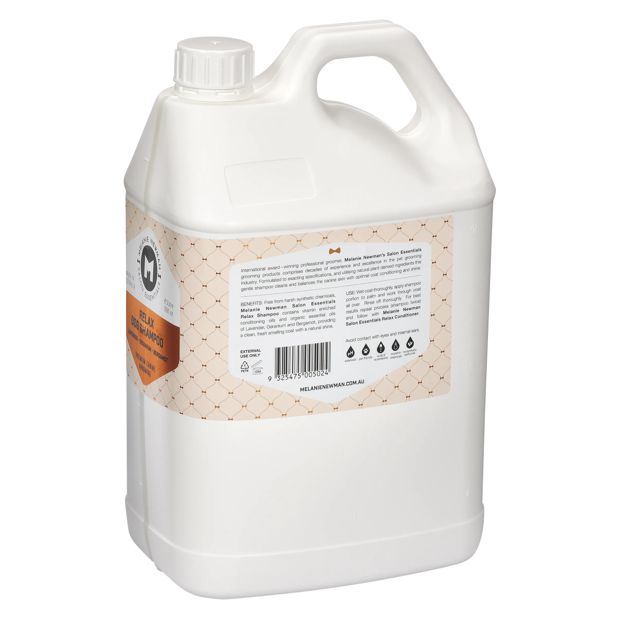 Professional grooming shampoo clearance